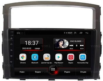 Штатная магнитола VOMI AK333R9-MTK Mitsubishi Pajero 4 2006-2020 на Android 10