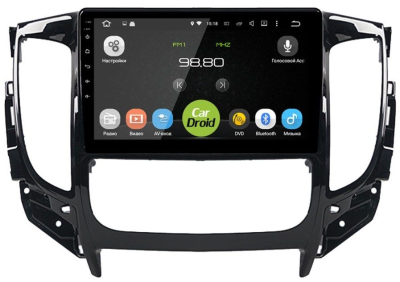 Штатная магнитола CarDroid RD-2616F для Mitsubishi Pajero Sport 2016 (Android 10)