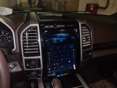 Магнитола Tesla для Ford F150 2015-2019 SYNC 2 климат Android 11 - Carmedia ZF-1306H-S2-Q6