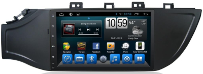 Штатное головное устройство Kia Rio 2017+ на Android 8.1 Carmedia YR-9106-S9