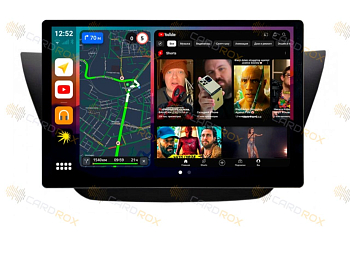 Штатная магнитола Mitsubishi Lancer 2000-2010 (ЧЕРНАЯ) на Android 10, DSP, 4G, IPS, Carplay - Cardrox CD-4323-13 (11-13 дюймов)