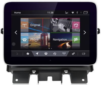 Штатное головное устройство Tesla для LAND ROVER DISCOVERY 2013-2017 на Android 8.1 Carmedia NH-1003