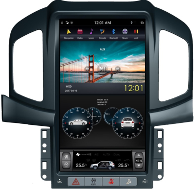 Магнитола Tesla для Chevrolet Captiva 2011-2015 на Android 4.4 CARMEDIA ZF-1803 Магнитола Tesla для Chevrolet Captiva 2011-2015 на Android 4.4 CARMEDIA ZF-1803