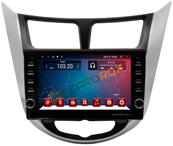 Штатная магнитола Hyundai Solaris 2010 - 2016 на Android 10 CARDROX FD-4484