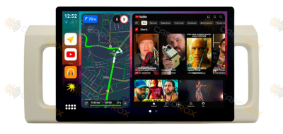 Штатная магнитола Suzuki Alto 2015-2021 бежевый на Android 10, DSP, 4G, IPS, Carplay - Cardrox CD-4580-13 (11-13 дюймов)