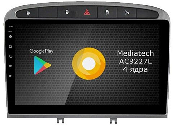 Штатная магнитола Roximo S10 RS-2901 для Peugeot 308, 408 2007-2014 (Android 10)