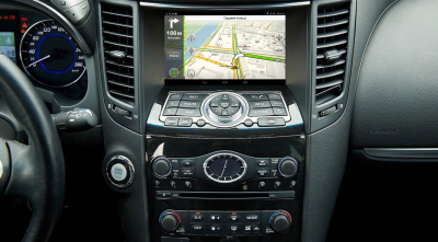 Навигационный блок для Infiniti QX70 2013+ (комплектации с сенсорным экраном) на Android 10 - Radiola RDL-Inf-QX