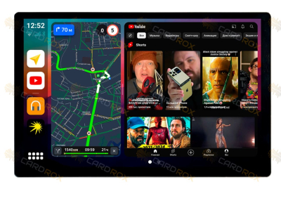 Штатная магнитола Toyota Land Cruiser Prado 90 1998-2002 (левый руль) на Android 10, DSP, 4G, IPS, Carplay - Cardrox CD-4356-13 (11-13 дюймов)