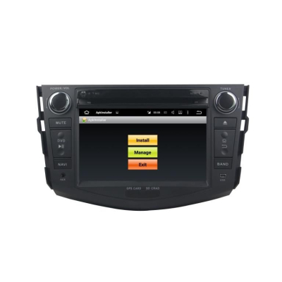 Штатная автомагнитола Toyota Rav4 2006-2012 Carmedia KD-7606-P6 Android 9.0 DSP