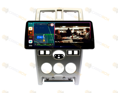 Штатная магнитола Lada Priora 2007-2013 серый на Android 10, DSP, 4G, IPS, Carplay - Cardrox CD-4445-12 (12 дюймов)