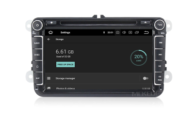 Штатное головное устройство Volkswagen, Seat на Android 10 Carmedia MKD-8019-P6