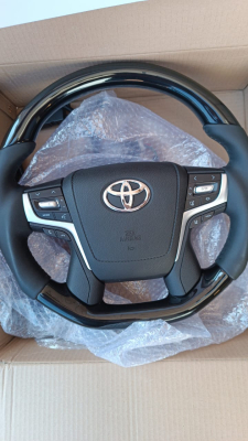 Руль с подогревом для Toyota Land Cruiser 200 2007-2015 - Carmedia TY-WH-LC200H-02