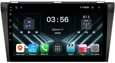 Штатная магнитола для Mazda 3 2004-2009 на Android 13 - FarCar (D/DX161M)