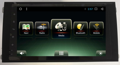 Головное устройство PORSCHE CAYENNE 2002-2010 на Android 7.1 CARMEDIA U9-6510-T8