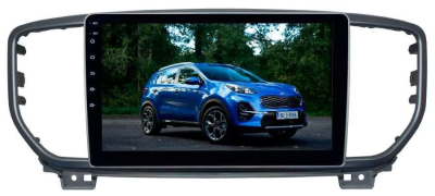 Штатная магнитола для Kia Sportage с 2018 года LeTrun 2691-3150 9 дюймов (крутилки) NS 2+16 Gb MTK-L Android 10.x DSP ++
