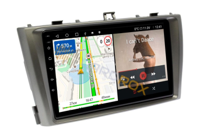Штатная магнитола Toyota Avensis T270 2009-2015 черный на Android 11 - Cardrox CD-4292M