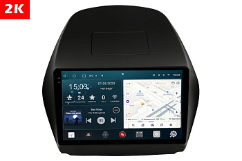 Автомагнитола штатная с 2K экраном RedPower 71047 Slim на Android 10 для Hyundai ix35 2009-2016