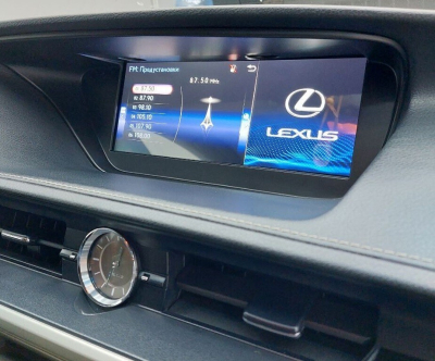 Монитор 10,25" Lexus ES 2012-2018 (комплектации с 8" монитором и квадратной мышкой) на Android 13 - Radiola RDL-LEX-ES High