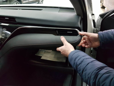 Навигационный блок для Toyota Hiace, Corolla, RAV4, C-HR 2019+ и LC Prado, Camry 2018+ с JBL и круг. обзором (Touch&Go 3) на Android 12 - Radiola RDL-03