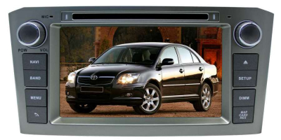 Штатная магнитола для Toyota Avensis 2004-2009 серебро LeTrun 3242 MT Android 9 4+64
