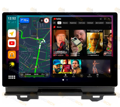 Штатная магнитола Honda Vezel 2021+ на Android 10, DSP, 4G, IPS, Carplay - Cardrox CD-4794-13 (11-13 дюймов)