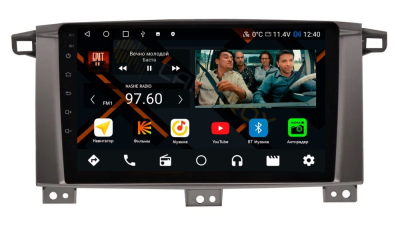 Штатная магнитола Toyota Land Cruiser J105 2002 - 2007 подходит не на все авто на Android 11, DSP, 4G, IPS / QLED 2K, Carplay - Cardrox CD-4189