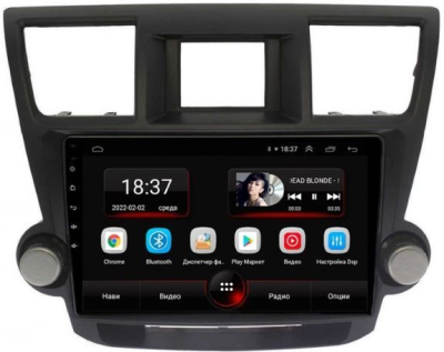 Штатная магнитола на Android 10 VOMI AK553R10-MTK для Toyota Highlander 2009-2014 c энкодерами