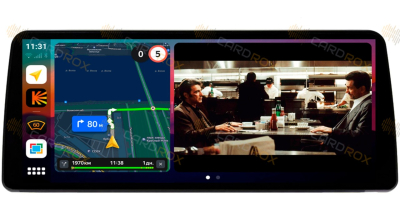 Штатная магнитола Toyota Avensis T250 2003-2008 черный на Android 10, DSP, 4G, IPS, Carplay - Cardrox CD-4411-12 (12 дюймов)
