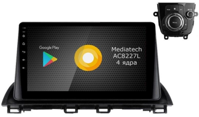 Штатная магнитола Roximo S10 RS-2407 для Mazda 3, 2014- (Android 10)