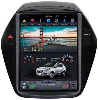 Магнитола Tesla для Hyundai ix35 2009-2015 на Android 9.0 Carmedia ZF-1092-DSP