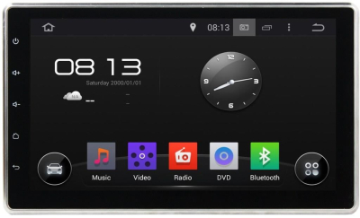 Универсальная автомагнитола 2DIN Carmedia KD-1000-P5 Android 9.0 DSP