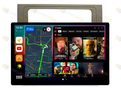 Штатная магнитола Volkswagen Touran 2010-2015 на Android 10, DSP, 4G, IPS, Carplay - Cardrox CD-4436-13 (11-13 дюймов)