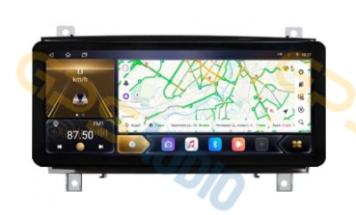 Штатная магнитола 12-14,6" для Mercedes-Benz G класс W463 2001-2006, C класс W203, CLK C209/W209, Vito, Viano (стиль LUX ONE) - Carmedia OL-8947