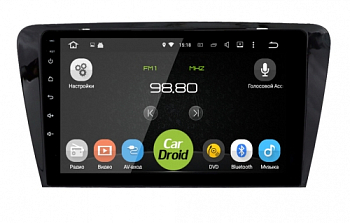 Штатная магнитола CarDroid RD-3201F для Skoda Octavia A7 (Android 10) Штатная магнитола CarDroid RD-3201F для Skoda Octavia A7 (Android 10)