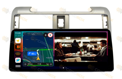Штатная магнитола Toyota 4Runner 2009-2021 на Android 10, DSP, 4G, IPS, Carplay - Cardrox CD-4430-12 (12 дюймов)