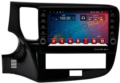 Головное устройство на Android 10 для Mitsubishi Outlander 2018+ CARDROX FD-4482-TS10-4-64 с кнопками и DSP процессором