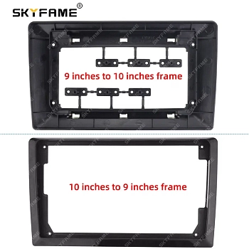 Универсальная магнитола на торпеду 10 - 9 дюймов на Android 10, DSP, HDMI, Интерьерная подсветка - Carmedia SF-1090-D