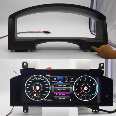 Цифровая приборная панель для Toyota Land Cruiser 200 2016+  (12,3") - Carmedia NH-LCD-T02