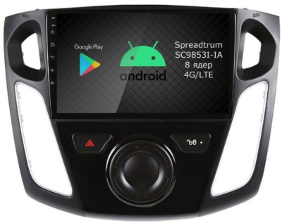 Штатная магнитола Roximo RI-1701-8 для Ford Focus 3, 2011-2017 на Android 12 (8/128Gb)