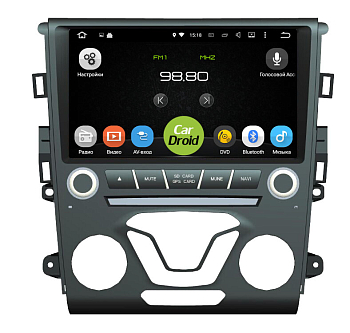 Штатная магнитола Roximo CarDroid RD-1703 для Ford Mondeo 5 2015 (Android 8.0)