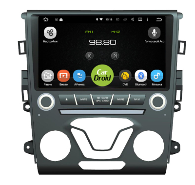 Штатная магнитола Roximo CarDroid RD-1703 для Ford Mondeo 5 2015 (Android 8.0)