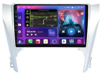 Штатная магнитола для Toyota Camry 50 2011-2014 на Android 13, QLED/2K, 4G - FarCar S500 Plus (131M)