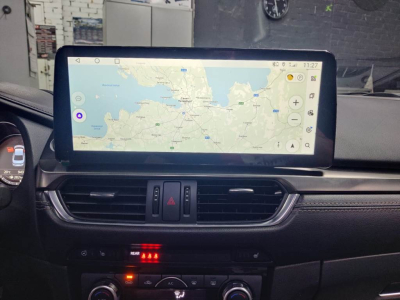 Автомагнитола штатная с 2K экраном 12,3 дюйма RedPower 2KMZ6HIFI на Android 10 для Mazda 6 3-поколение, рестайлинг GJ (02.2015-12.2018) для максимальной комплектации