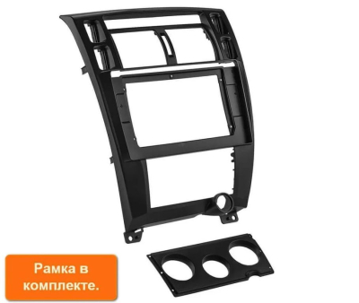 Штатная магнитола Hyundai Tucson 2004-2009 черный на Android 10, DSP, 4G, IPS, Carplay - Cardrox CD-4672-12 (12 дюймов)