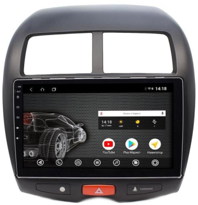 Штатная магнитола на Android 10 VOMI ST2833-TS9 для Mitsubishi ASX 2010-2014