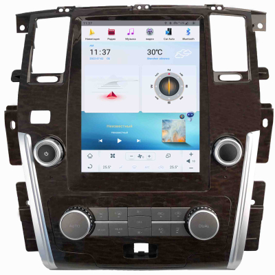 Магнитола Tesla для NISSAN PATROL 2010+ high на Android 11 CARMEDIA ZF-1222-Q6