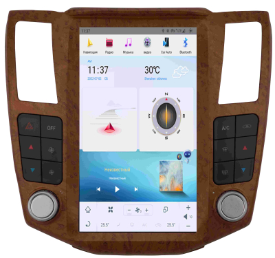 Магнитола Tesla для LEXUS RX 2004-2008 на Android 11 CARMEDIA ZF-1278W-Q6