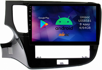 Штатная магнитола для Mitsubishi Outlander 3 2018-2023 (с поддержкой кругового обзора)  на Android 14 - Airoc RMN-2617