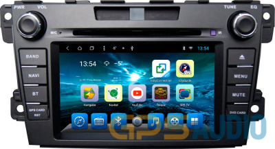 Штатное головное устройство MAZDA CX-7 2006-2012 (ER,ER2) дорестайл и рестайл на Android 8.1 CARMEDIA KR-7035-T8