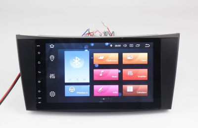 Штатная автомагнитола Android 10 Carmedia XN-8504-P30 для Mercedes-Benz E класс W211/S211 2002-2009, CLS W219 2004-2010